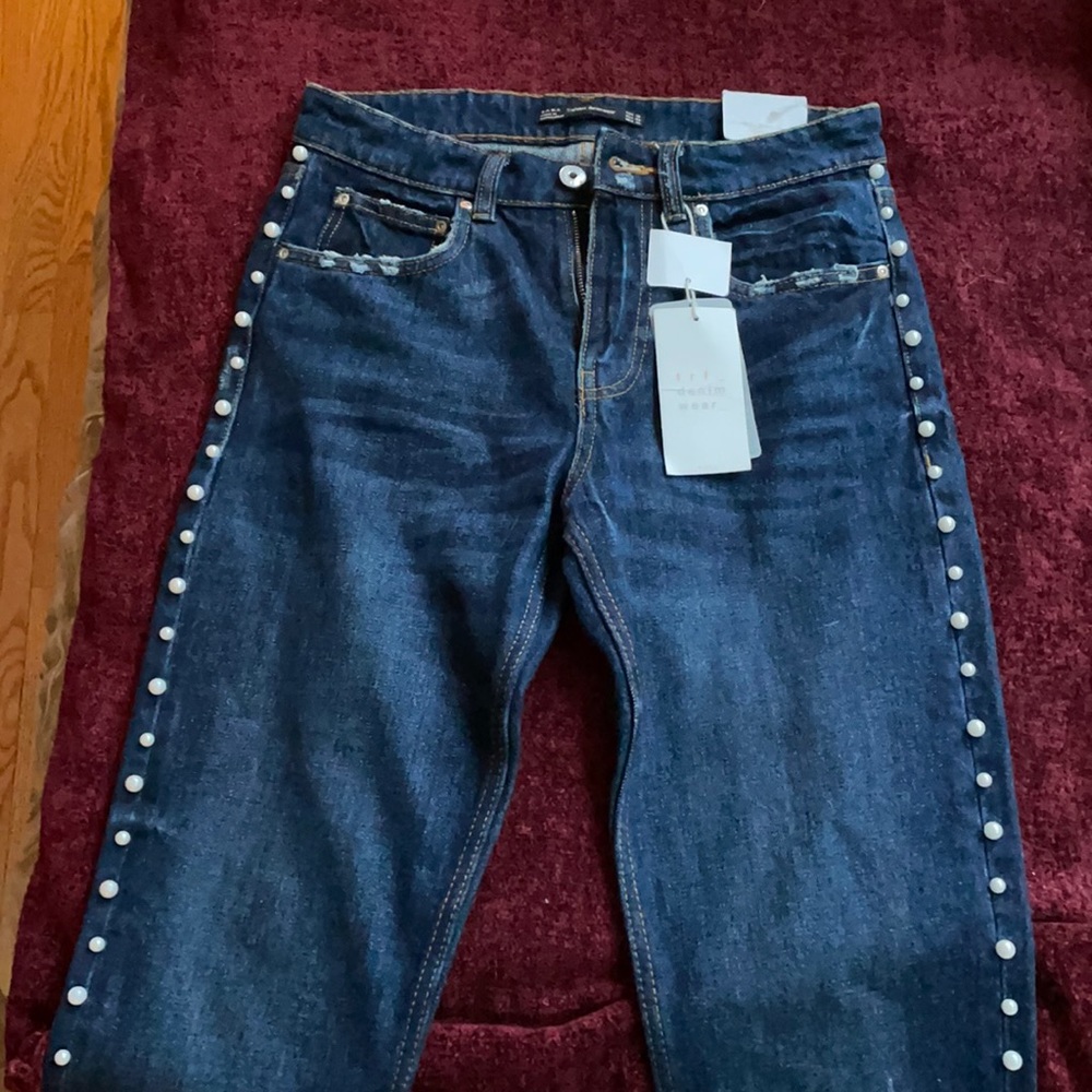 Zara cigarette jeans